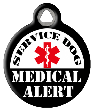 Service Dog - Medical Alert Dog ID Tag