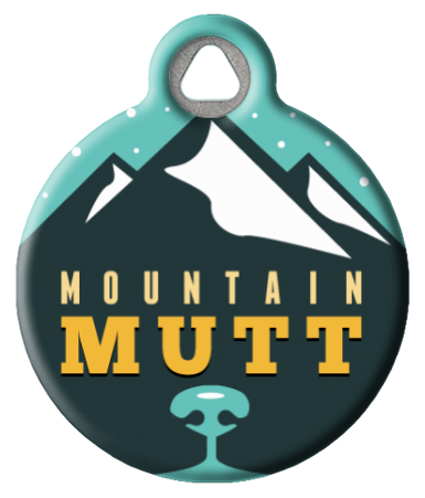 Cool Mountain Mutt Dog ID Tag