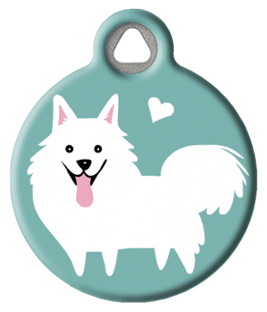 American Eskimo Dog Tag