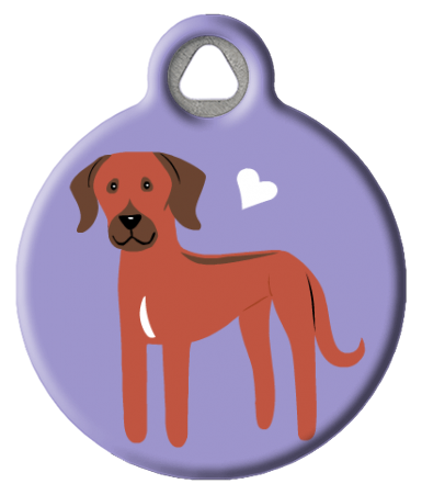 Cute Rhodesian Ridgeback Dog Tag