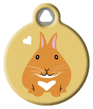 Netherland Dwarf Bunny ID Tag