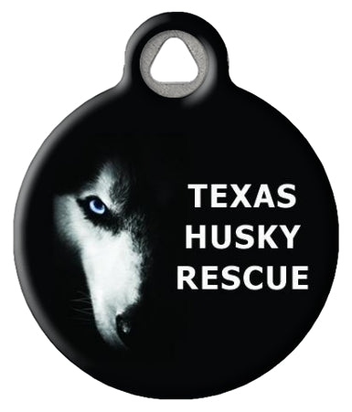 Texas Husky Rescue ADOPT  Dog ID Tag