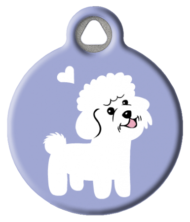 Bichon Frise Dog Tag