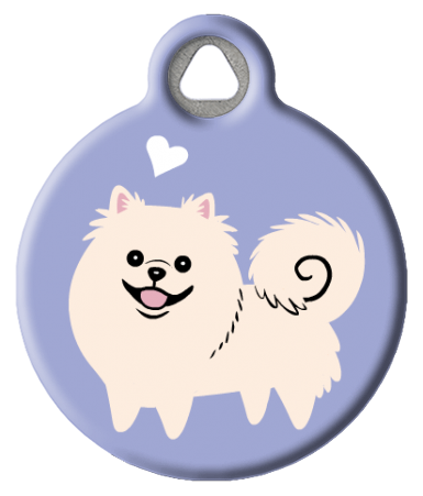 Pomeranian Dog Tag