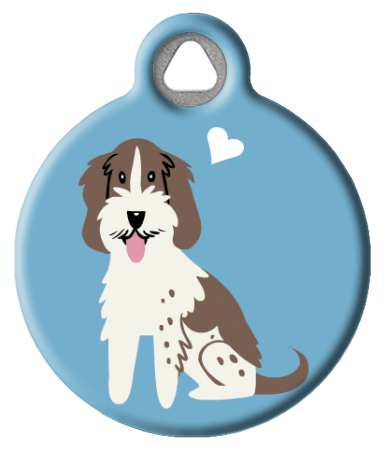 Italian Spinone Cute Dog Tags