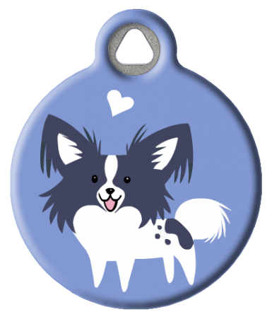 Papillon Dog Tag