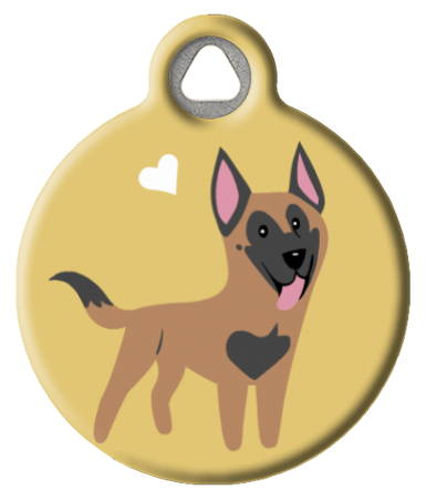 Belgian Malinois Dog Tag