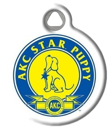 AKC S.T.A.R. Puppy Dog ID Tag