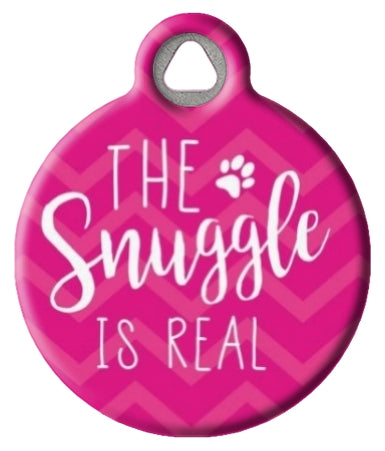 The Snuggle is Real Pet ID Tag