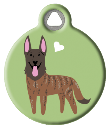 Dutch Shepherd Dog Tag ID