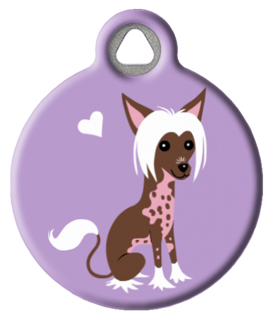 Chinese Crested Cute Dog Tag