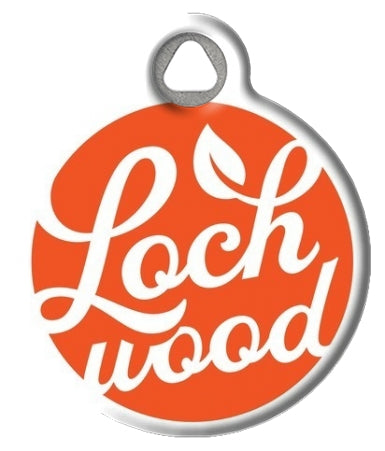 Lochwood Neighborhood Pet ID Tag - Orange