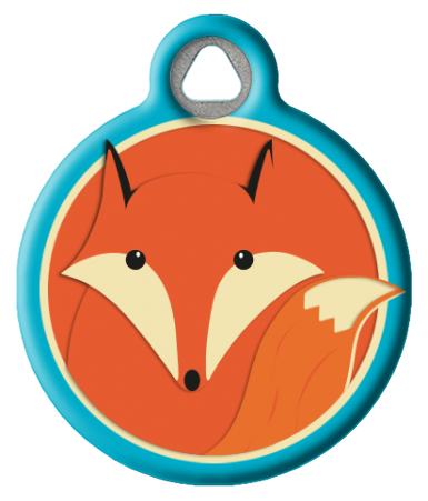 Lupine Microbatch: Foxy Pet ID Tag