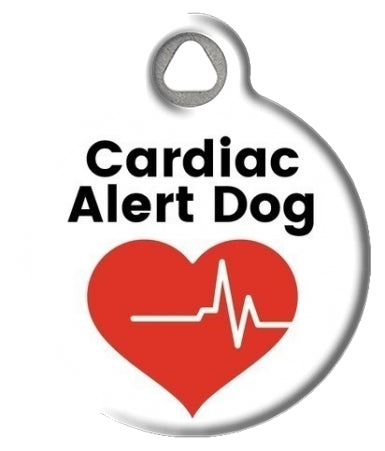 Cardiac Medical Alert Dog - Dog Tag