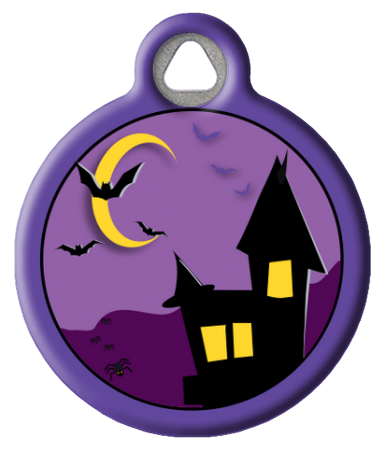 Lupine Lab: Haunted Pet ID Tag