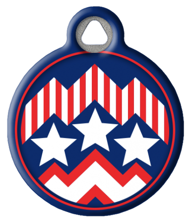 Lupine Microbatch: America Pet ID Tag