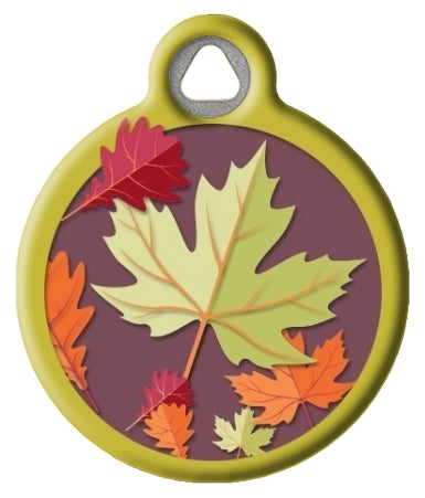 Lupine Microbatch: Oak and Maple - Pet ID Tag