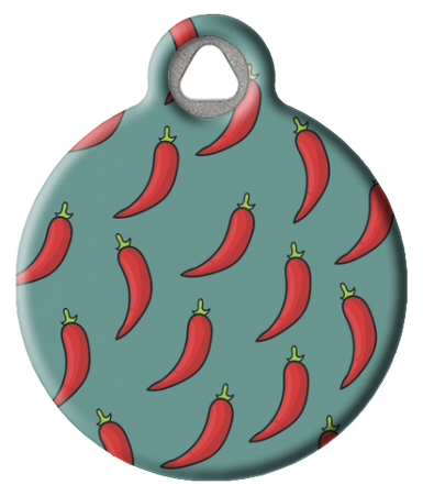 Chili Pepper Pet ID Tag