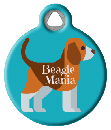 Beagle Mania Dog Tag