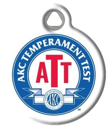 AKC Temperament Test Dog Name Tag