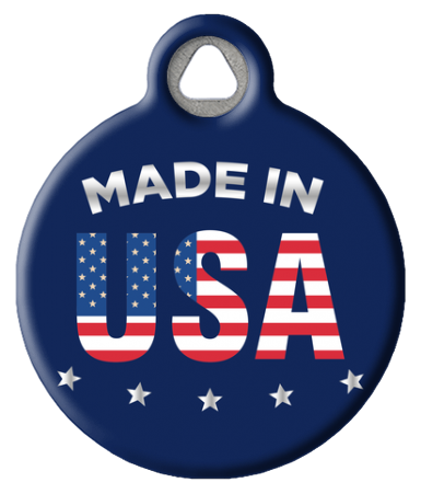 Made in USA Pet Id Tag