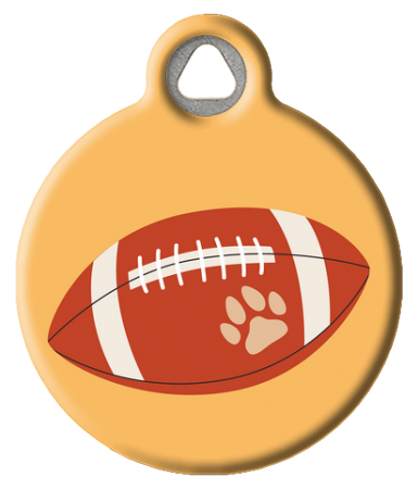 Football Pet ID Tag