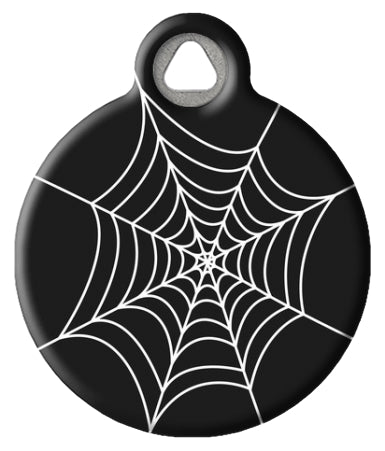 Spider Web Pet ID Tag