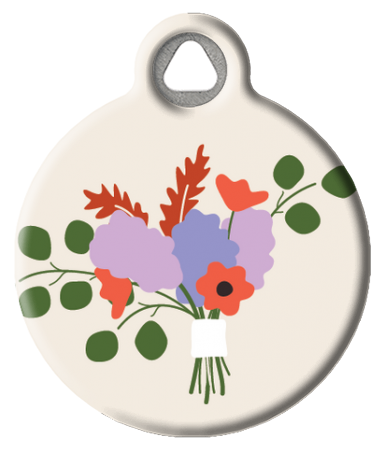 Bouquet of Flowers No. 1 Pet ID Tag