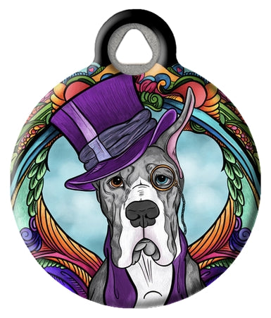 The Gentleman Giant - Great Dane Dog ID Tag