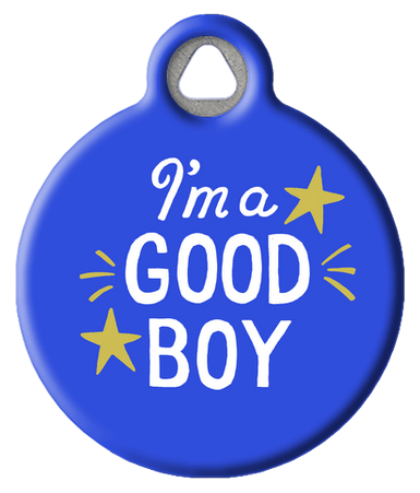 Good Boy Pet ID Tag