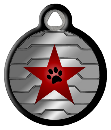 Winter Soldier | Superhero | Comic Book Pet ID Tag