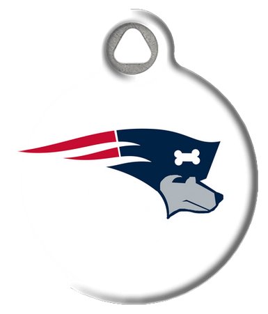 New England Football | Patriots Parody Fan Pet ID Tag