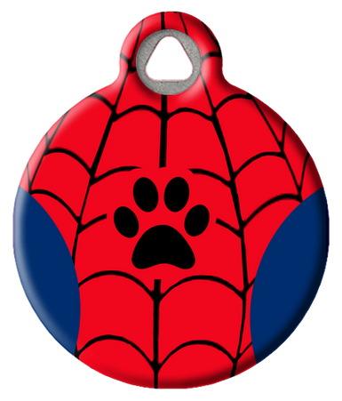 Spider-Dog | Spiderman Comic Parody Pet ID Tag