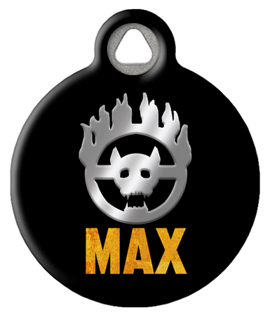 Mad Max Parody Pet ID Tag