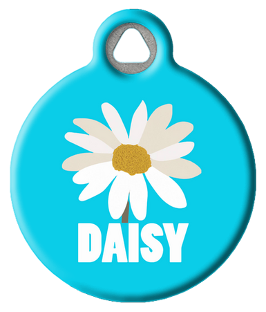 Daisy | Flower Dog Name ID Tag