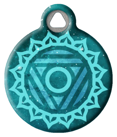 Vishuddha | Chakra Symbol Pet ID Tag